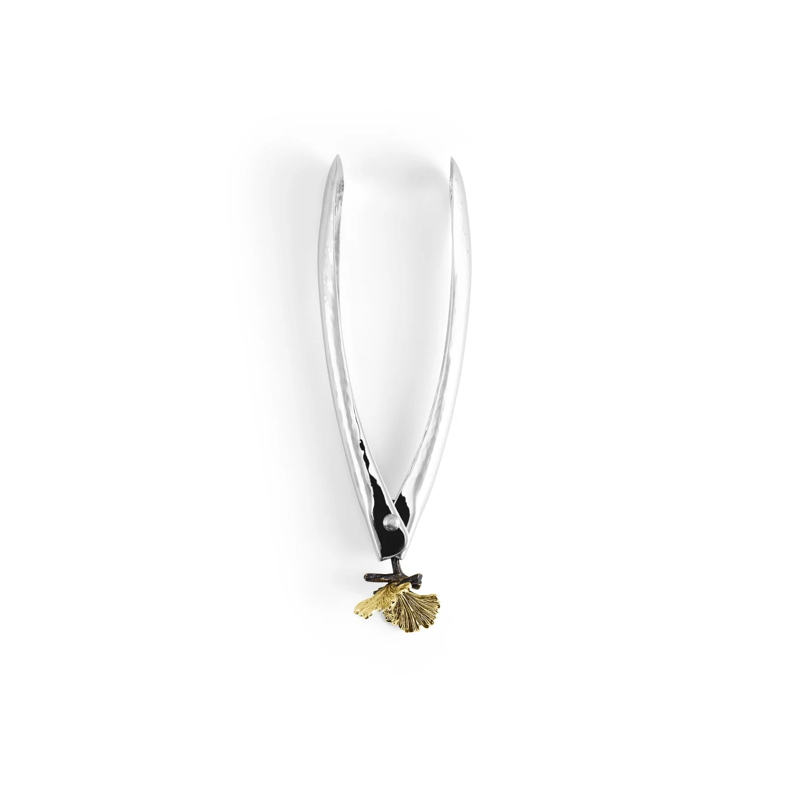 Michael Aram Butterfly Ginkgo Lock Spring Tongs - Image 5