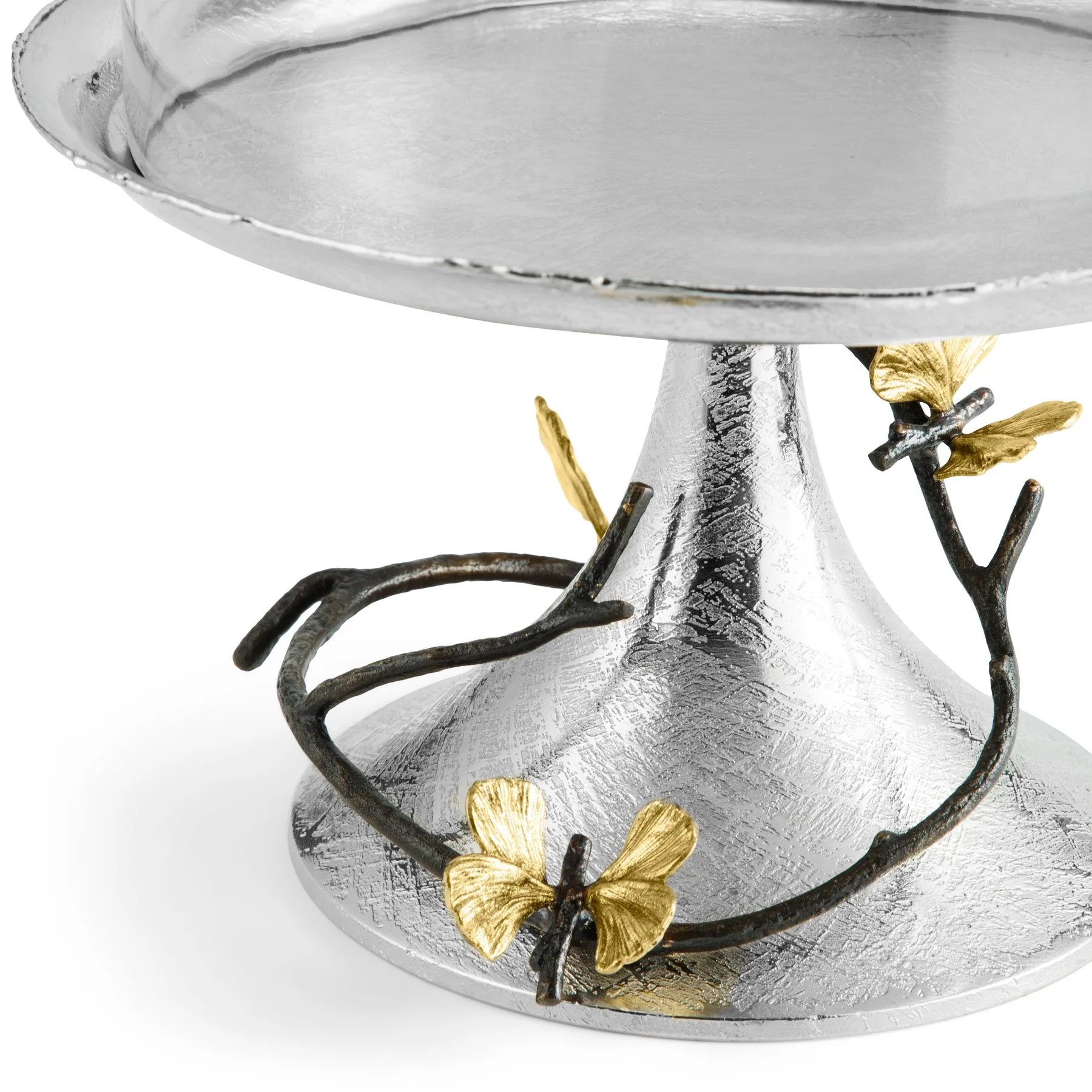 Michael Aram Butterfly Ginkgo Pastry Dish w/ Dome - Image 6