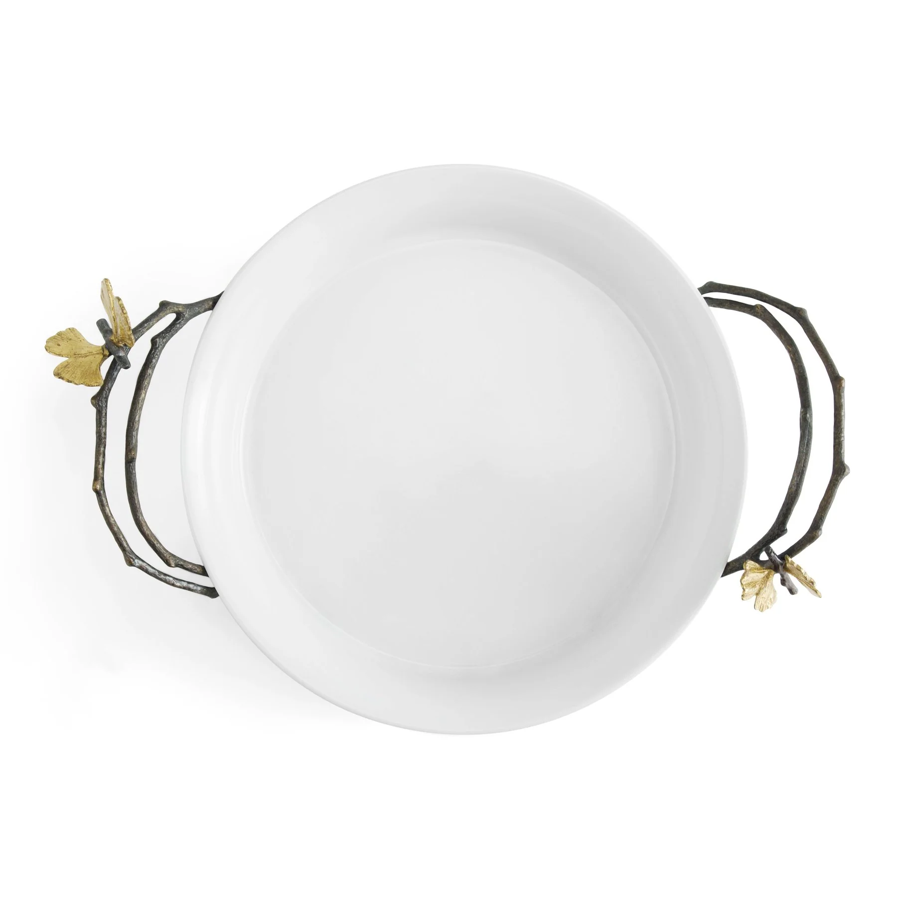 Michael Aram Butterfly Ginkgo Pie Dish - Image 3