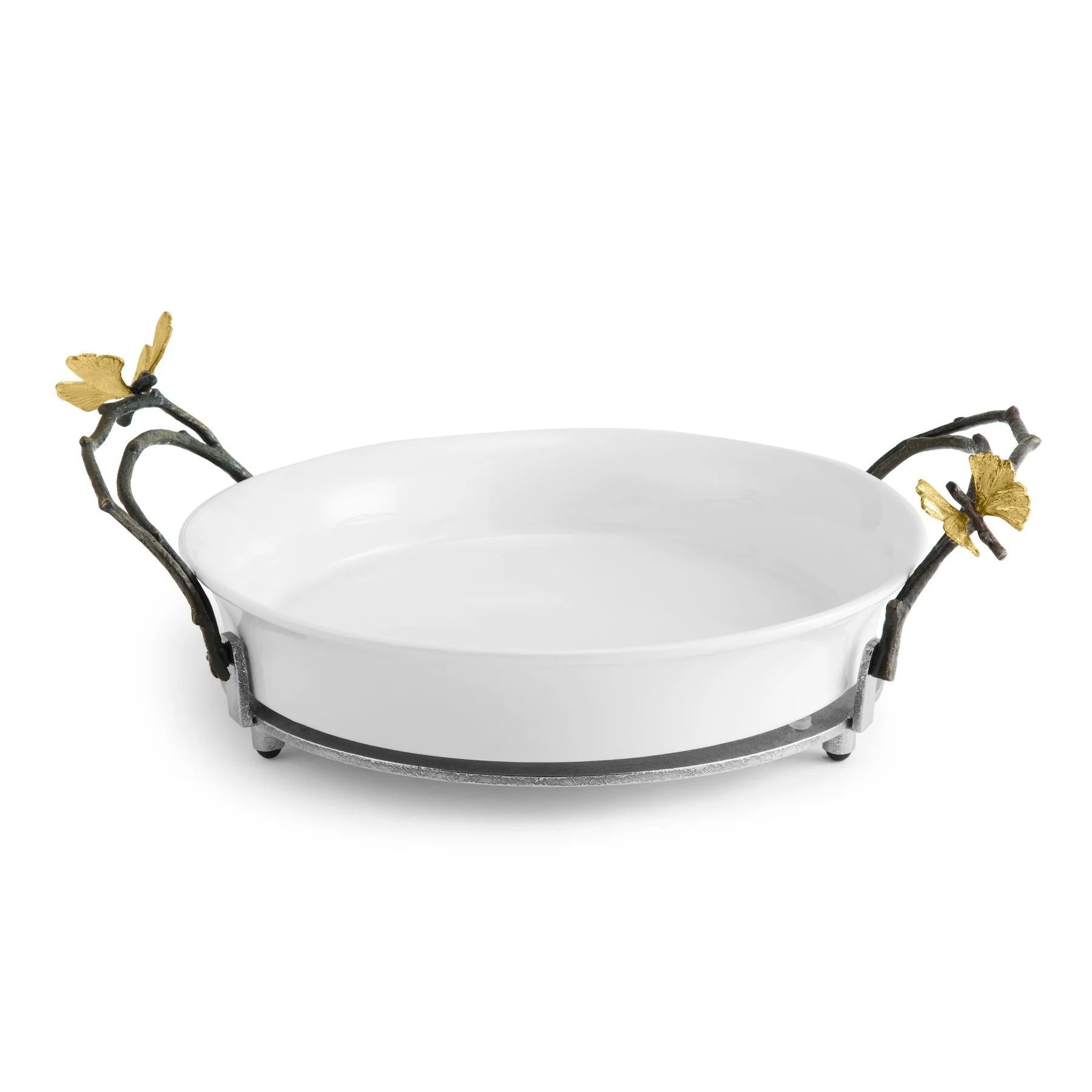 Michael Aram Butterfly Ginkgo Pie Dish - Image 4