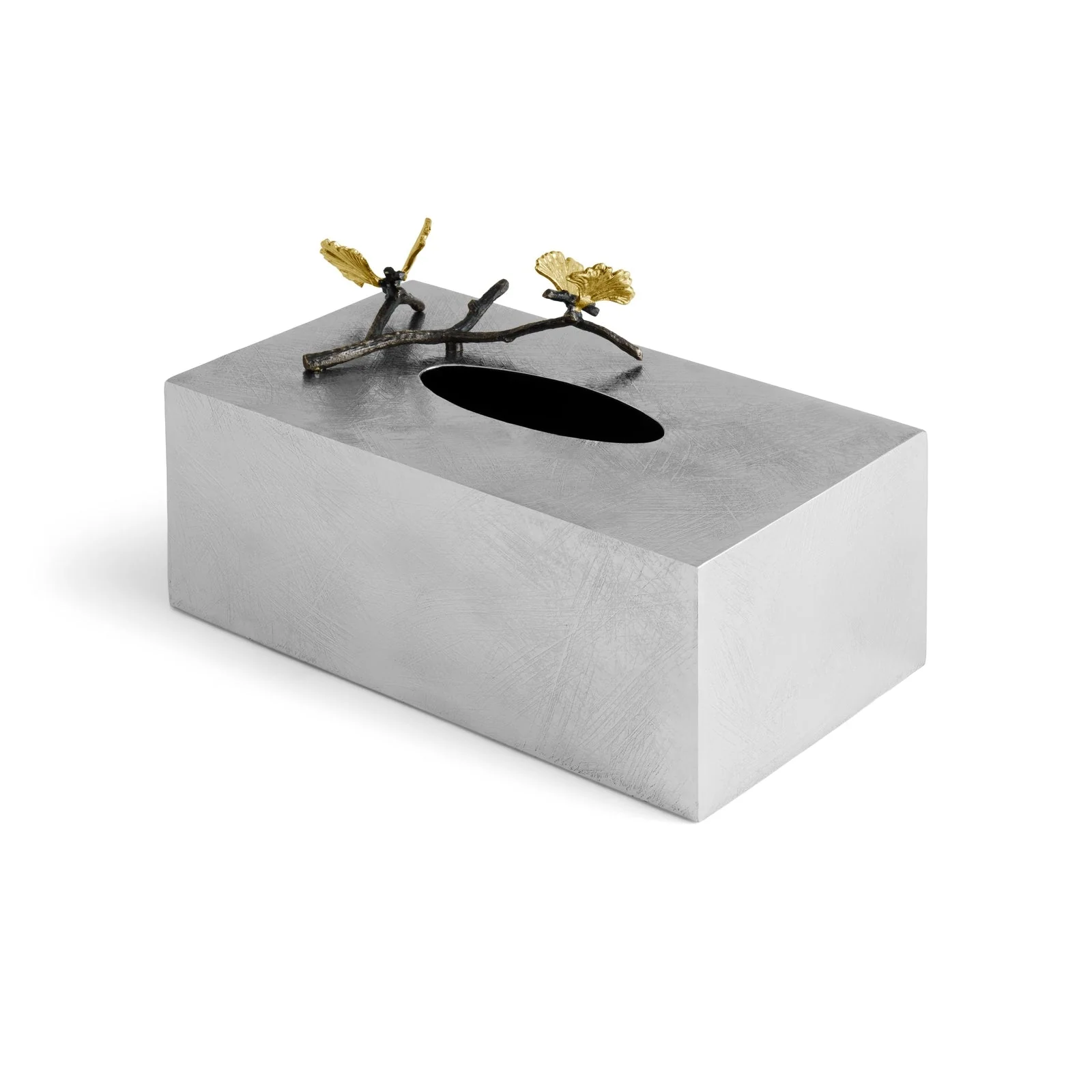 Michael Aram Butterfly Ginkgo Rectangle Tissue Box - Image 3