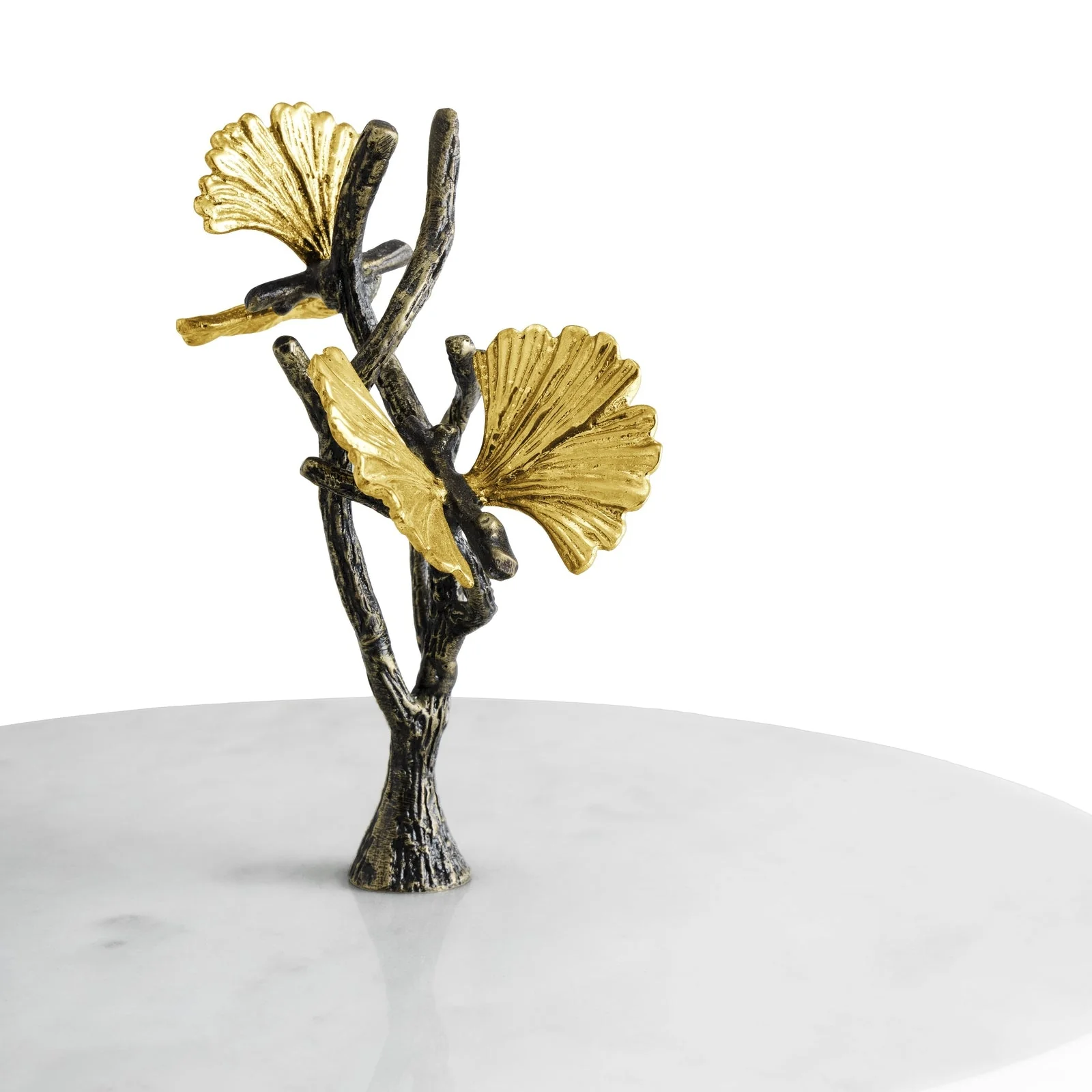 Michael Aram Butterfly Ginkgo Small Marble Etagere - Image 5