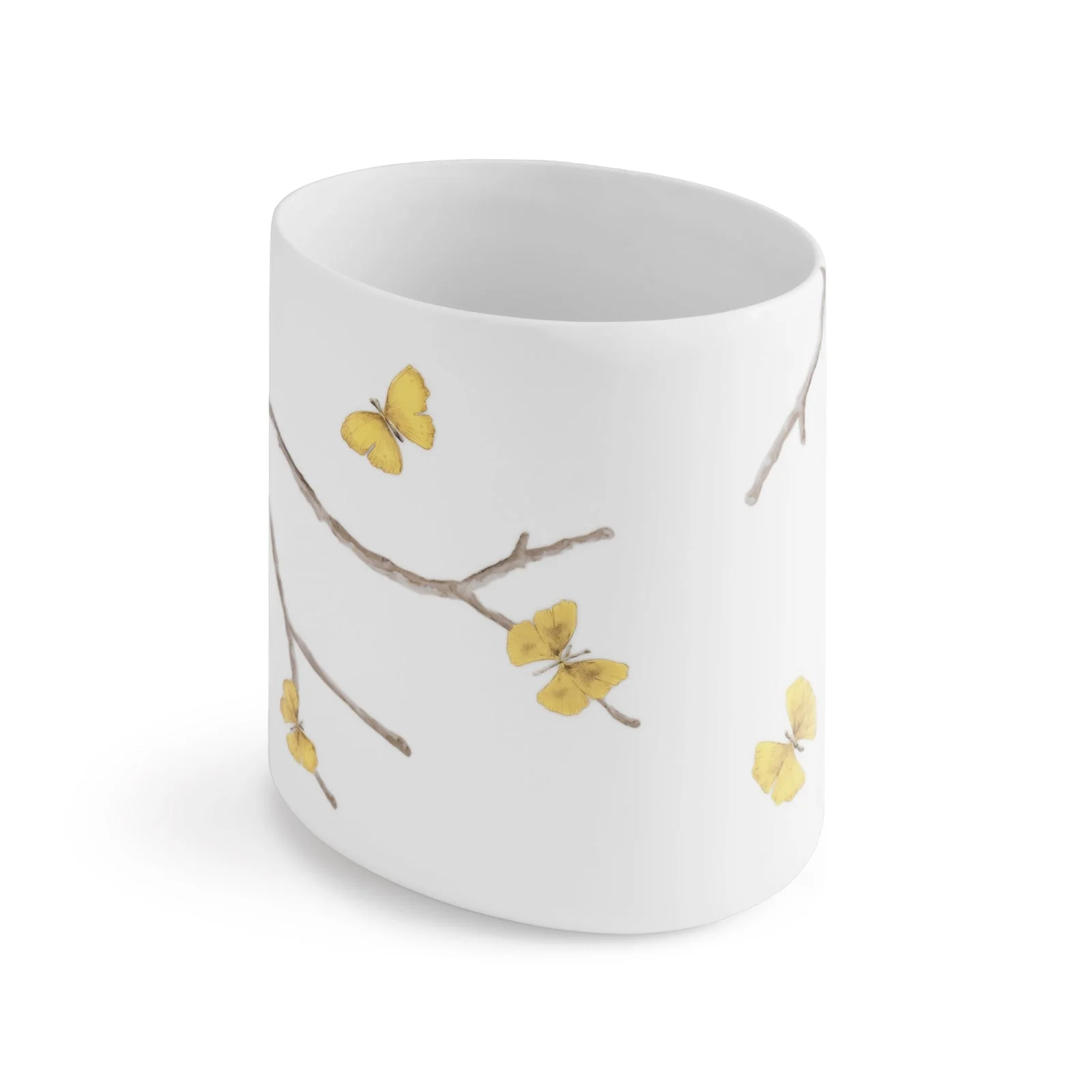 Michael Aram Butterfly Ginkgo Waste Basket - Image 2