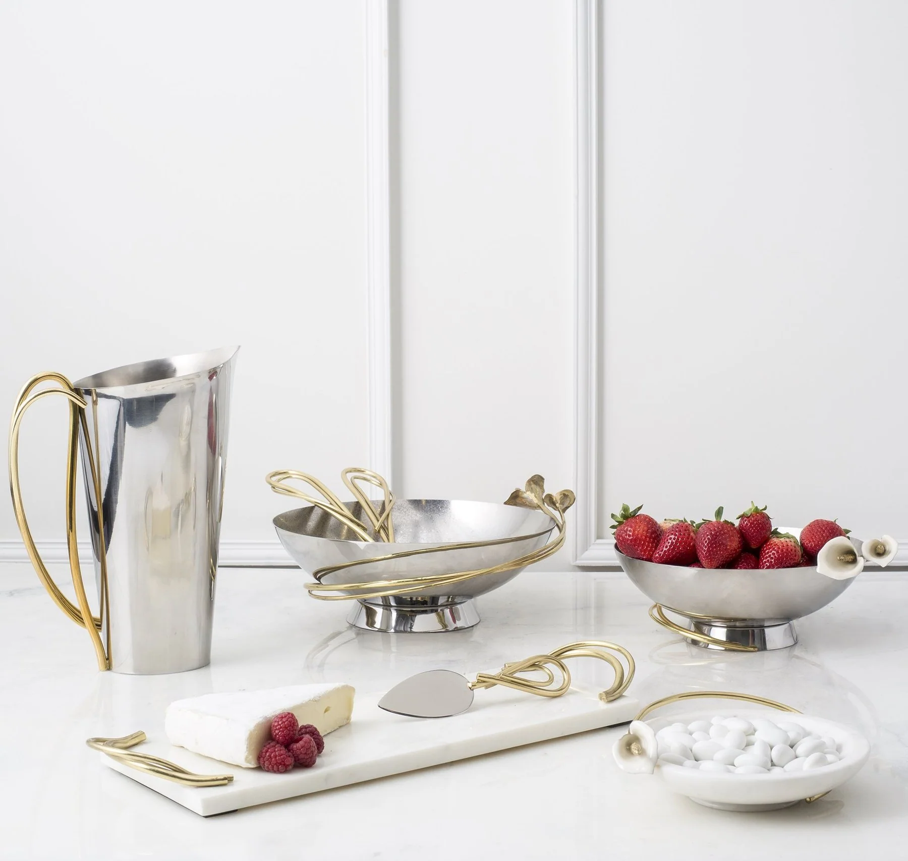 Michael Aram Calla Lily Marble Dish - Image 3