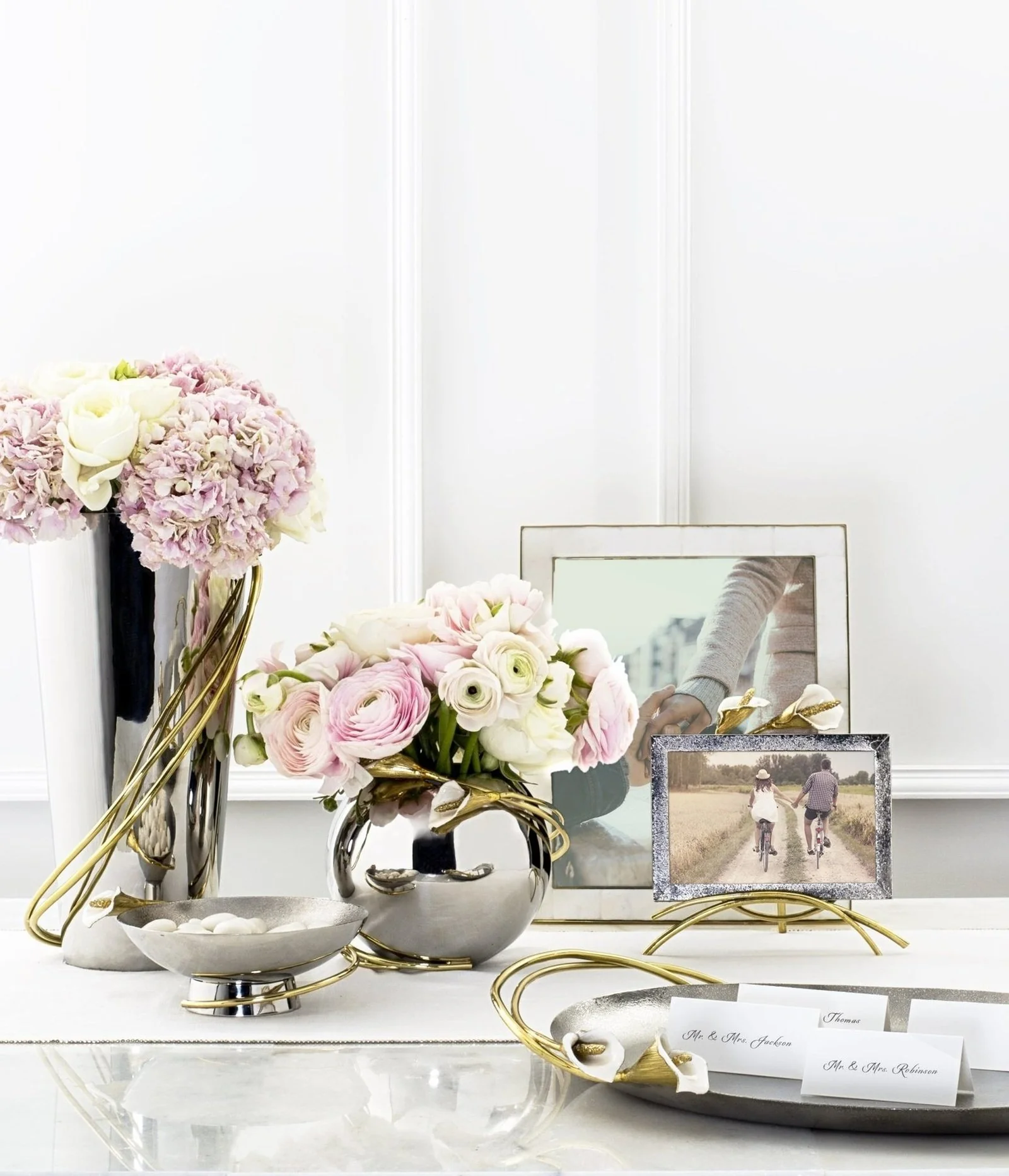 Michael Aram Calla Lily Rose Bowl Vase - Image 4