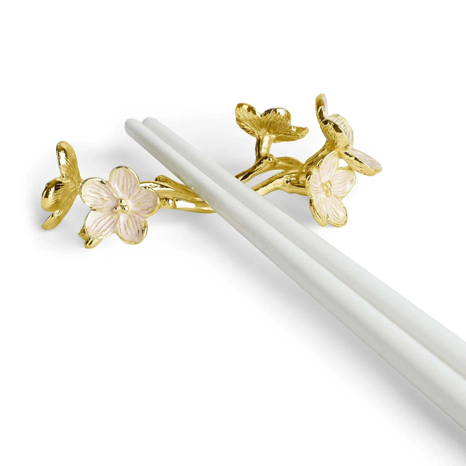 Michael Aram Cherry Blossom Chopsticks & Stands - Set of 4 - Image 10