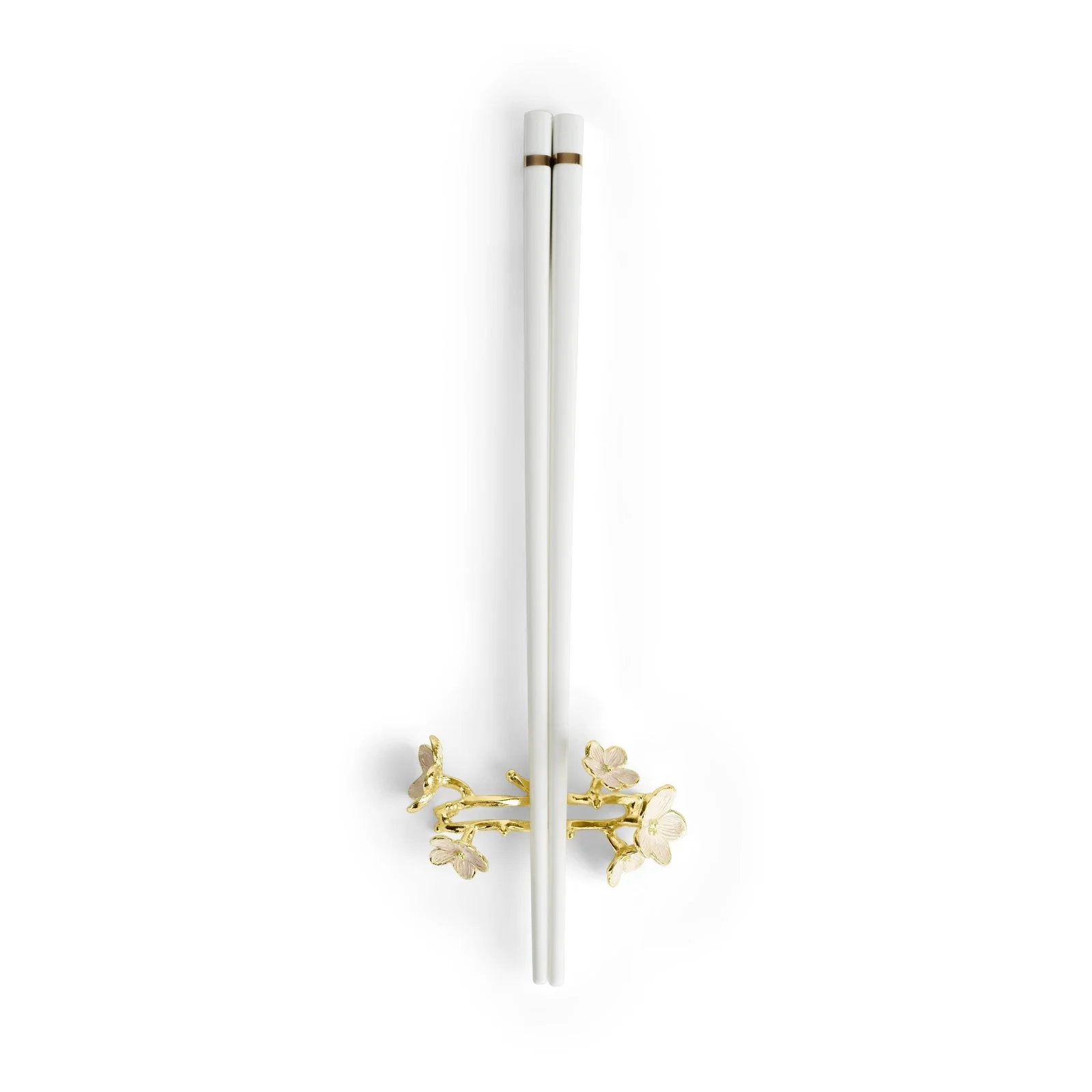 Michael Aram Cherry Blossom Chopsticks & Stands - Set of 4 - Image 7
