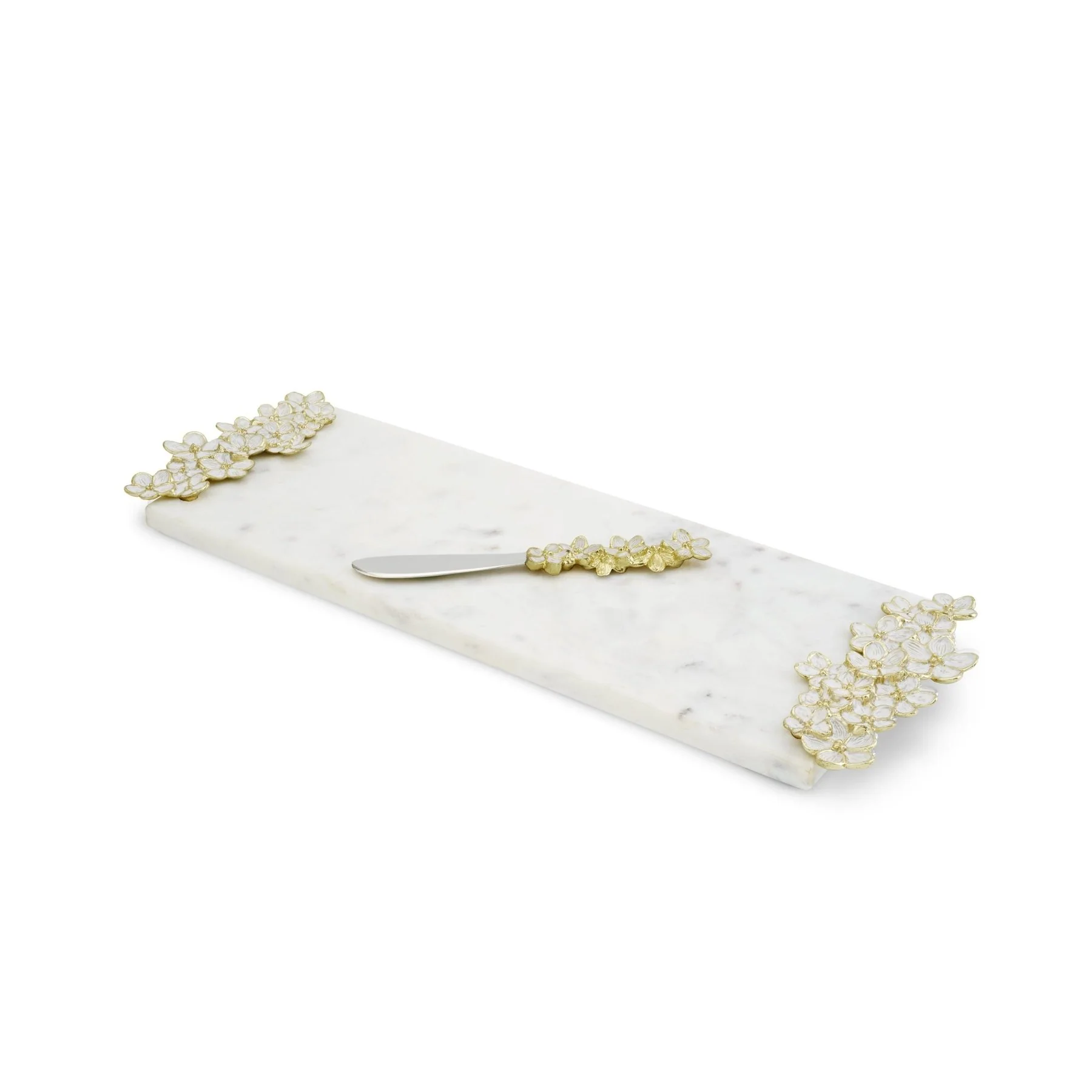 Michael Aram Cherry Blossom Small Cheese Board With Knife - Image 3