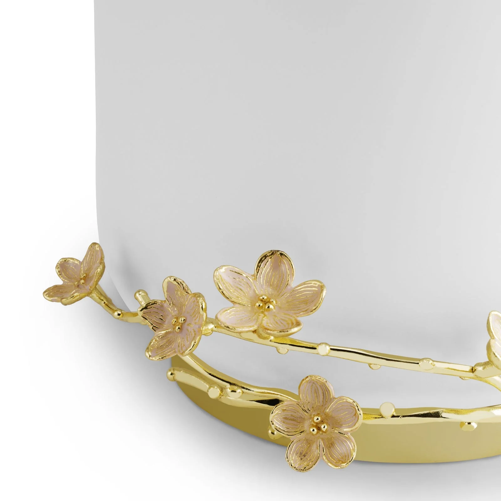 Michael Aram Cherry Blossom Waste Basket - Image 4