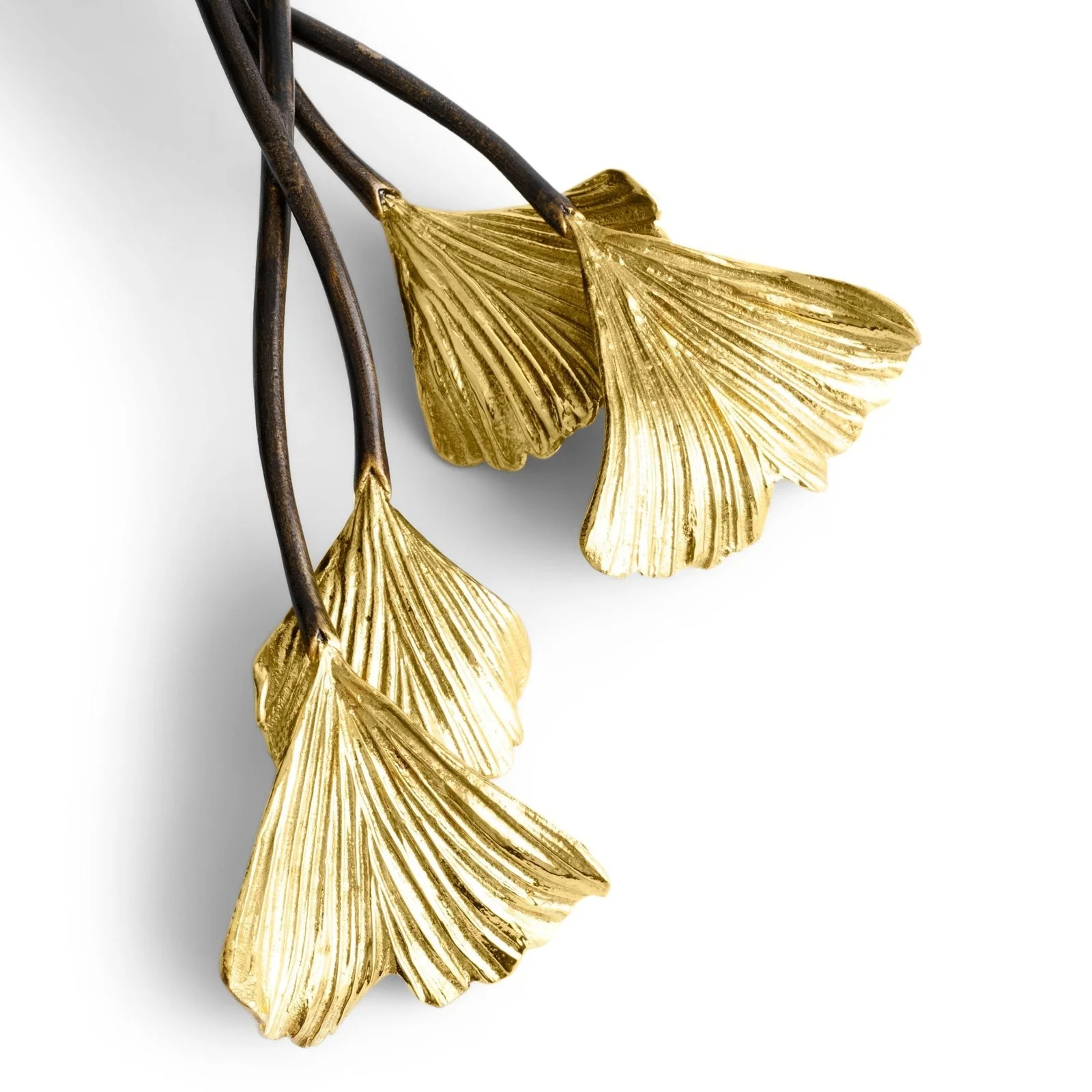 Michael Aram Golden Ginkgo Serving Set - Image 4