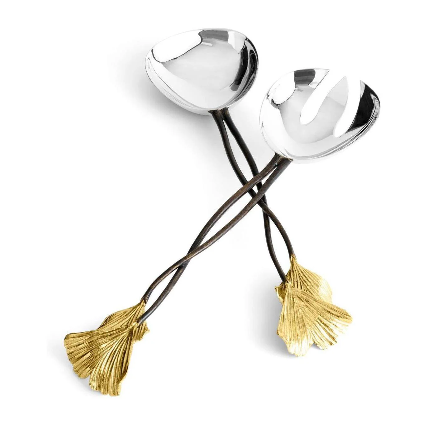 Michael Aram Golden Ginkgo Serving Set - Image 6