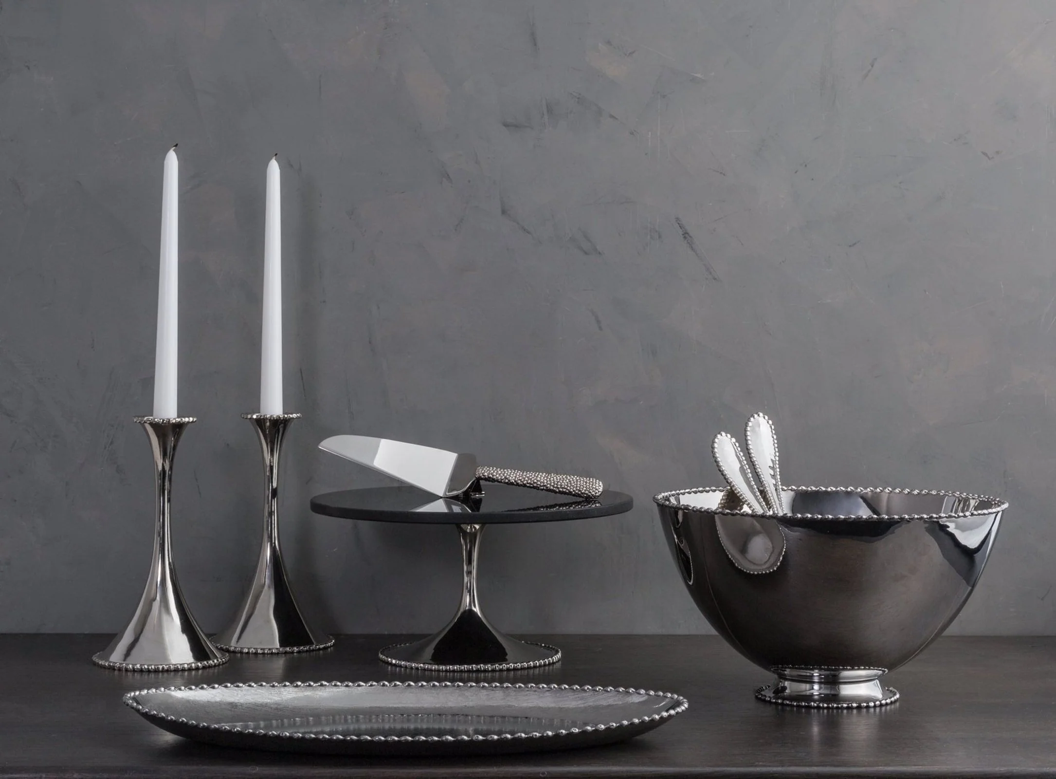 Michael Aram Molten Candleholders (Set of 2) - Image 2