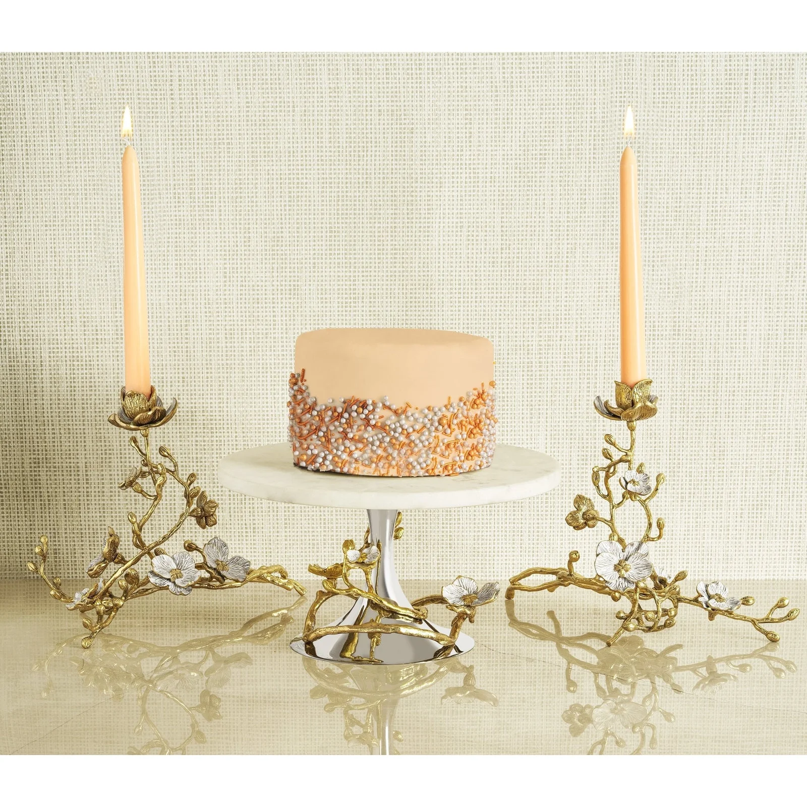 Michael Aram Orchid Cake Stand - Image 2