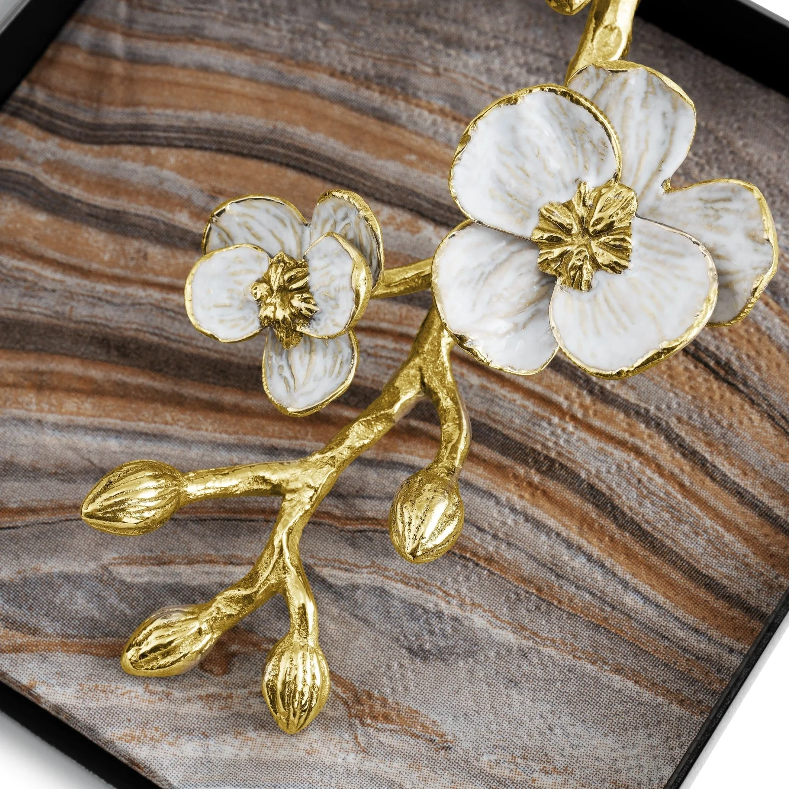 Michael Aram Orchid Cocktail Napkin Holder - Image 4