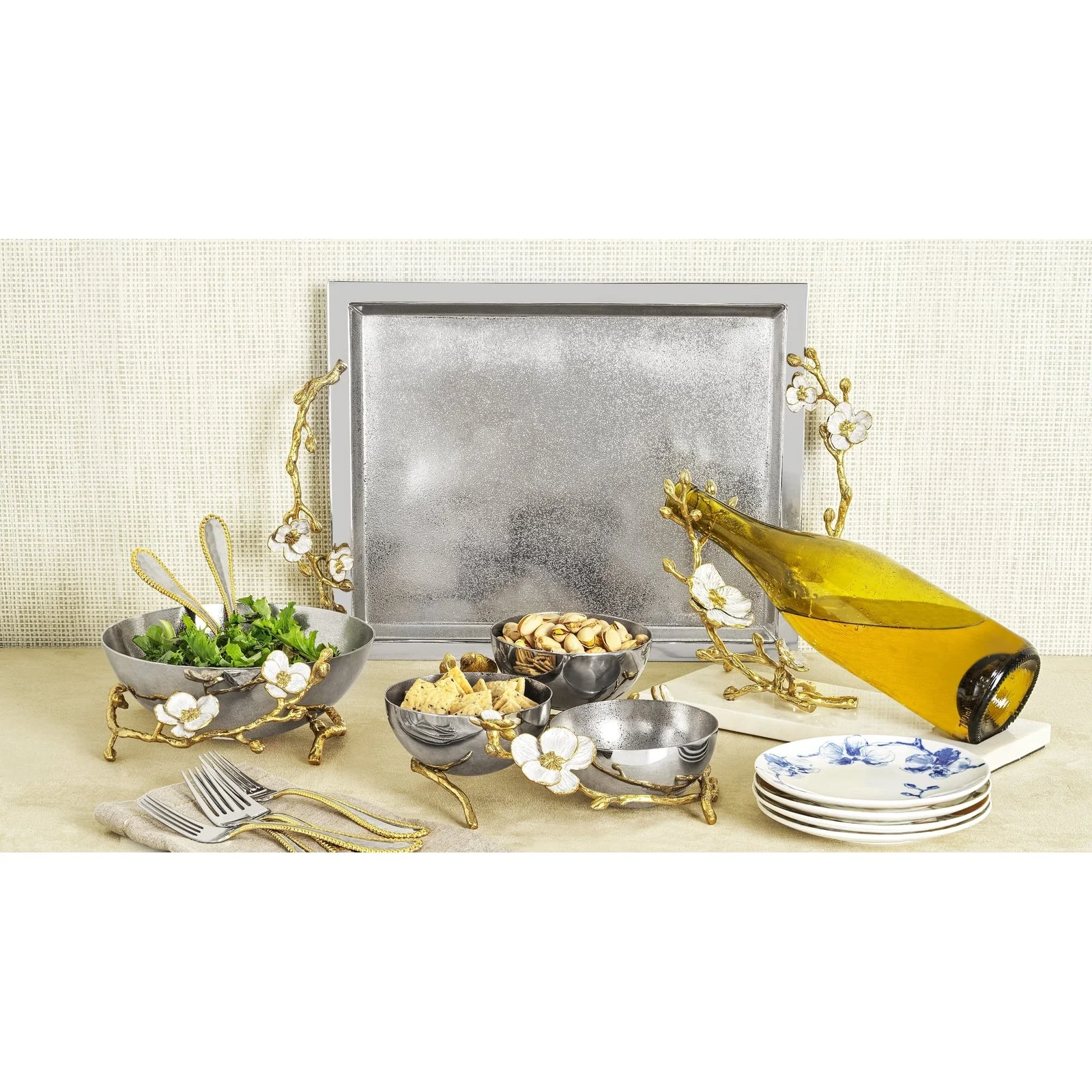 Michael Aram Orchid Wine Rest - Image 2