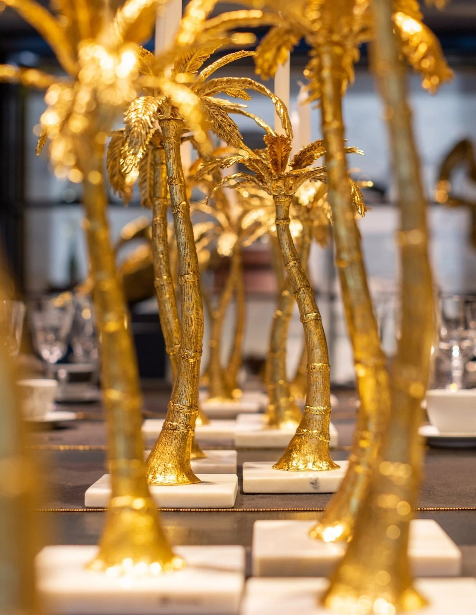 Michael Aram Palm Candleholders - Image 2