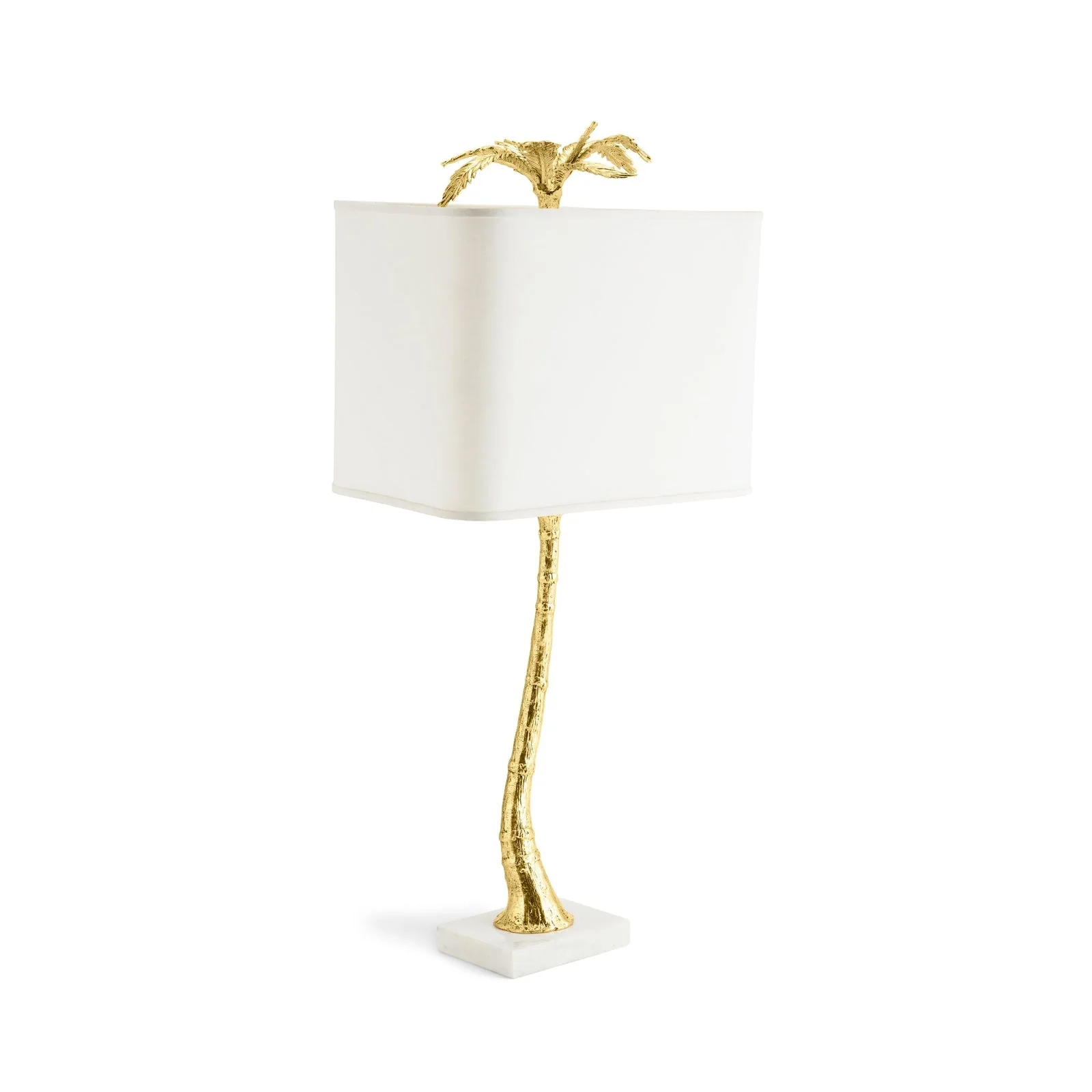 Michael Aram Palm Marble Table Lamp - Image 2