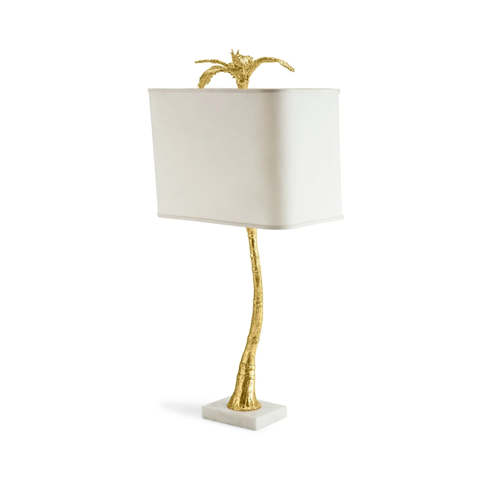 Michael Aram Palm Marble Table Lamp - Image 3