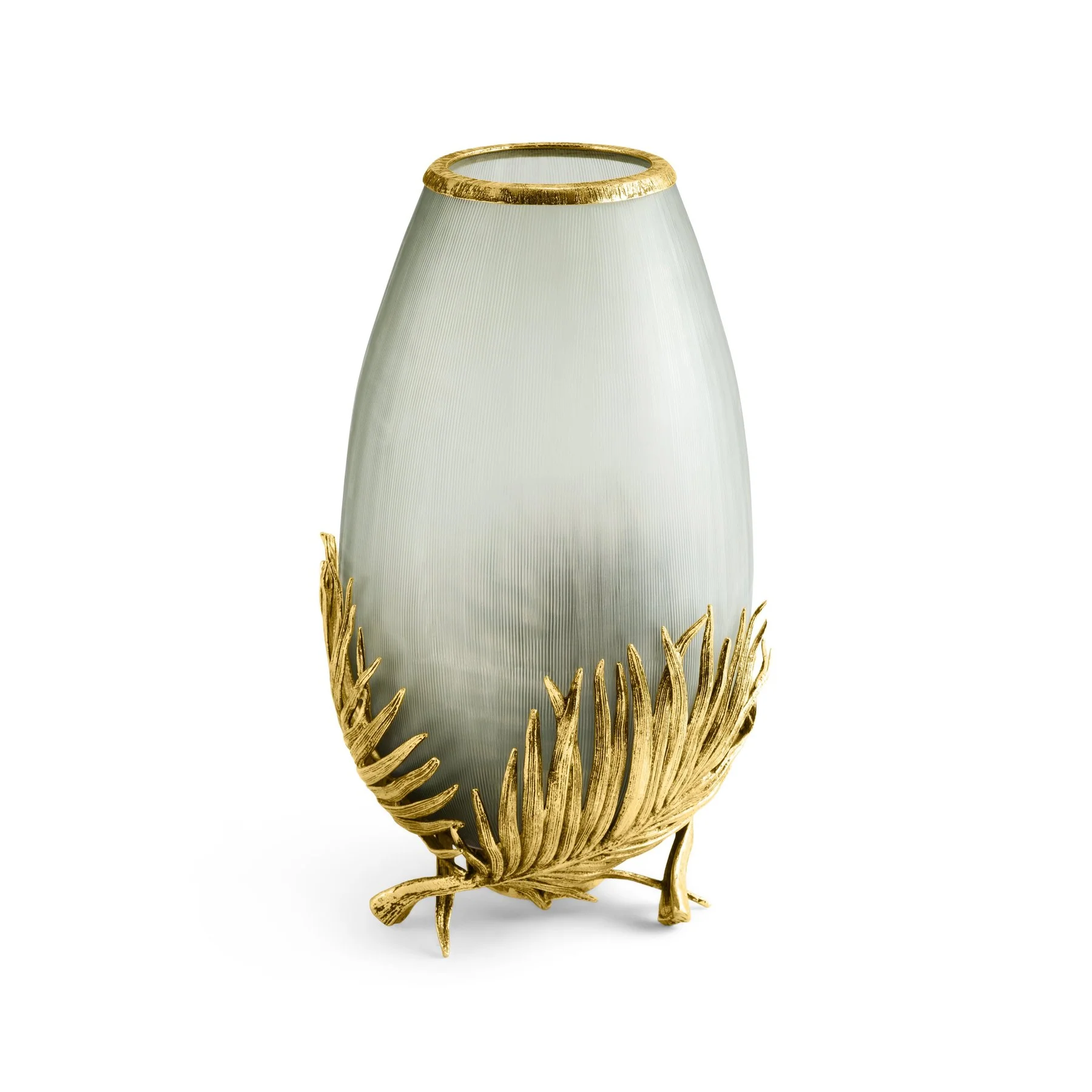 Michael Aram Palm Medium Glass Vase - Image 3