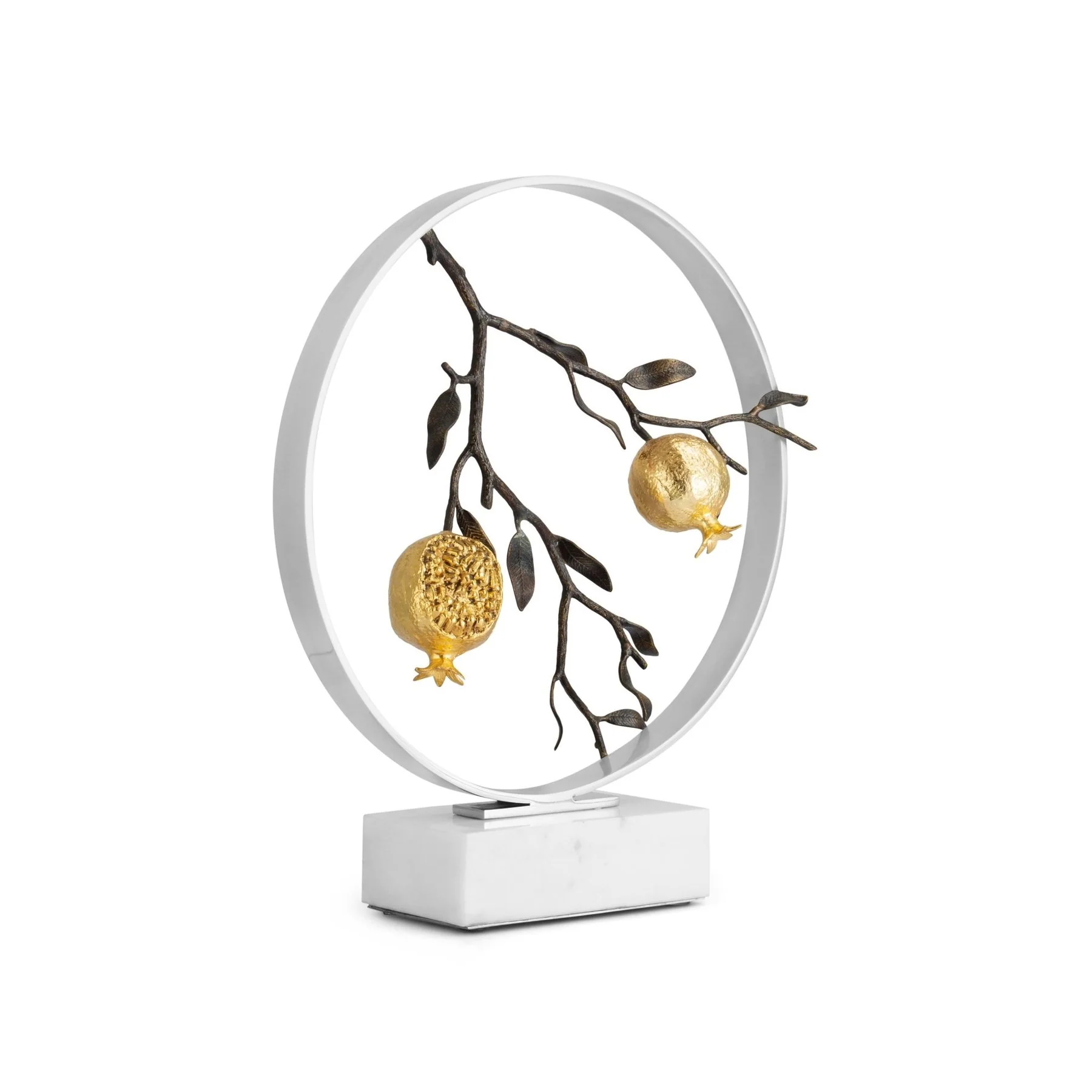 Michael Aram Pomegranate 14" Moon Gate Sculpture - Image 3