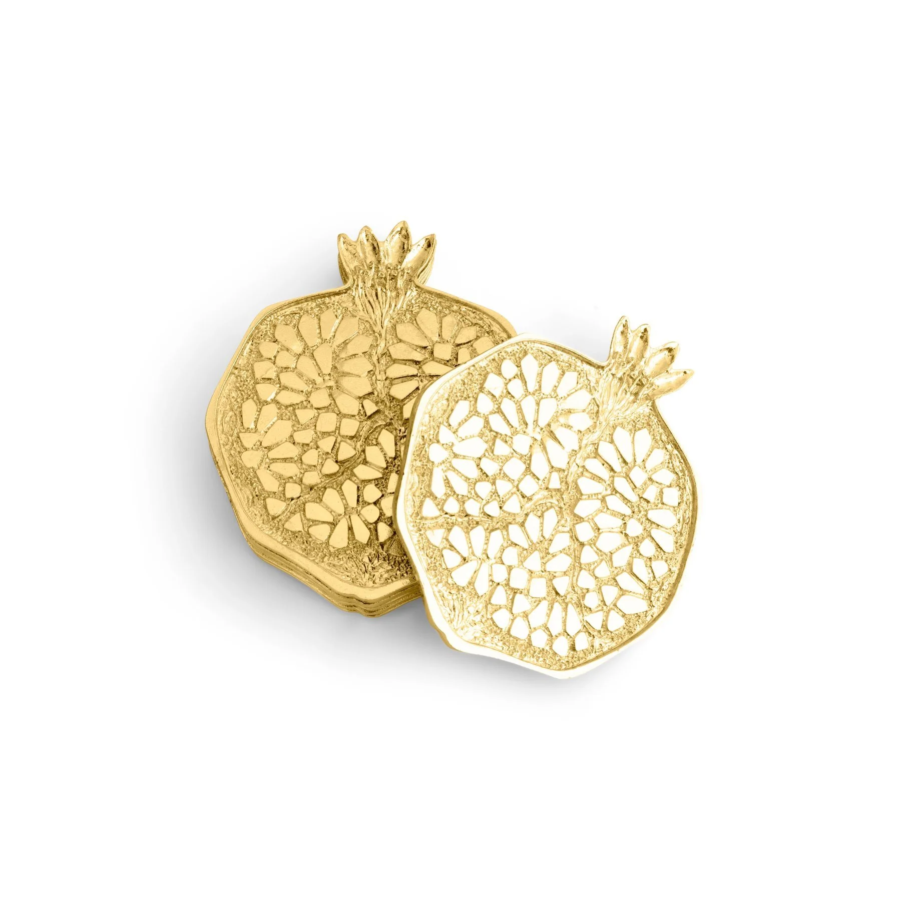 Michael Aram Pomegranate Coaster Set - Image 3
