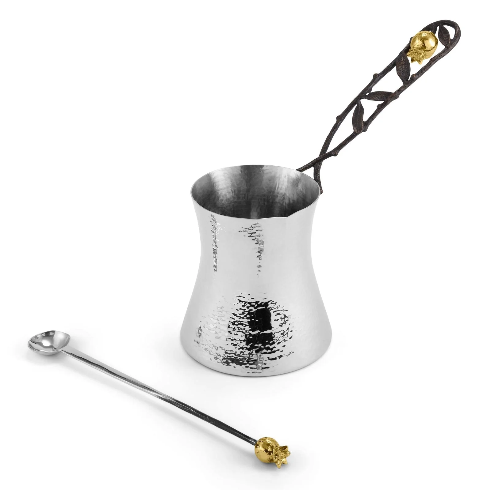 Michael Aram Pomegranate Coffee Pot & Demitasse Set - Image 4