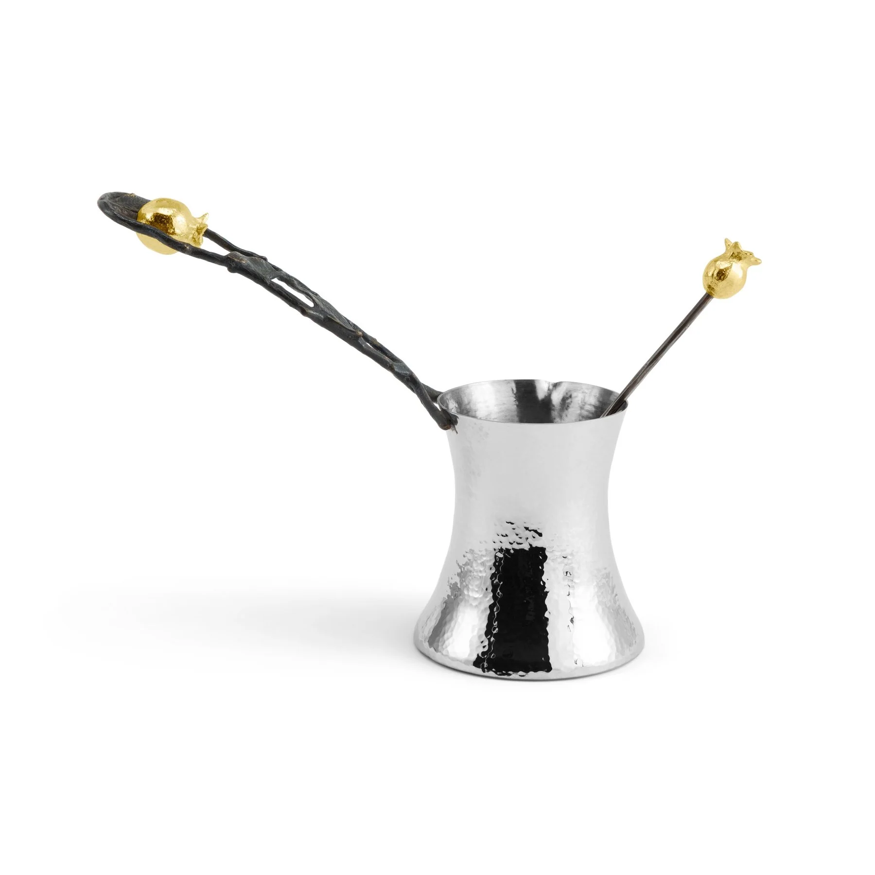 Michael Aram Pomegranate Coffee Pot W/Spoon - Image 4