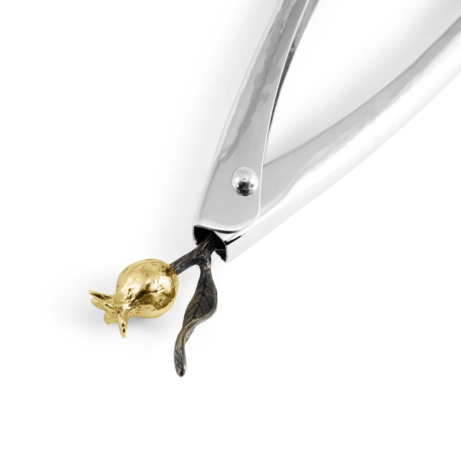 Michael Aram Pomegranate Lock Spring Tongs - Image 4
