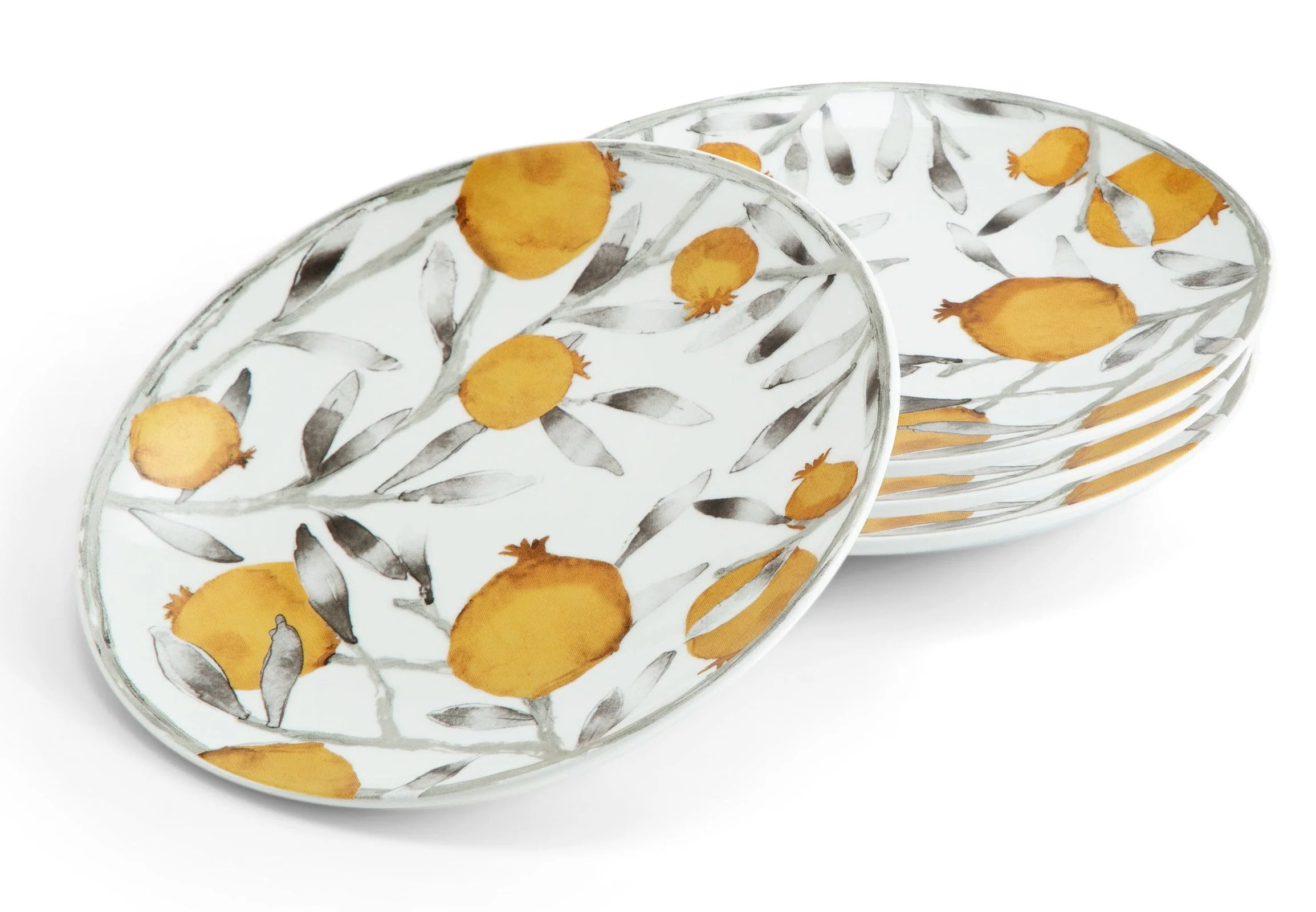 Michael Aram Pomegranate Tidbit Plate - Set of 4 - Image 3