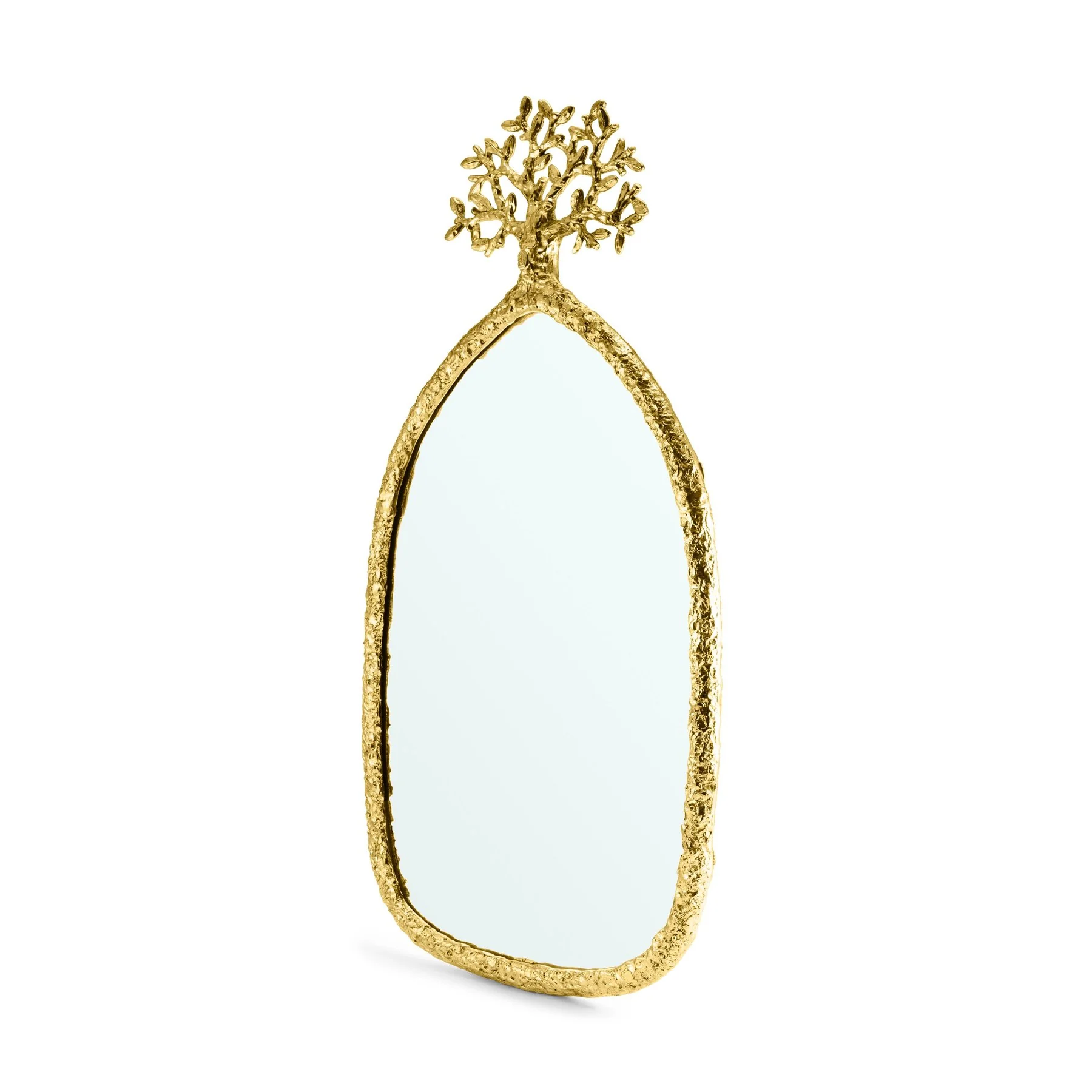 Michael Aram Tree of Life Mirror - Antique Goldtone - Image 3