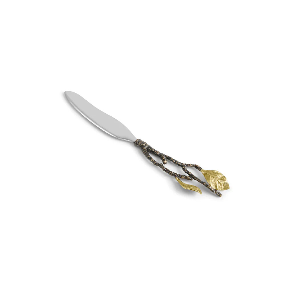 Michael Aram Vintage Bloom Cheese Board w/ Knife - Image 5