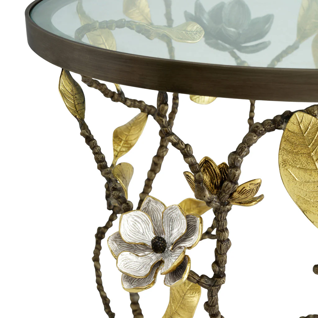 Michael Aram Vintage Bloom Side Table - Image 4