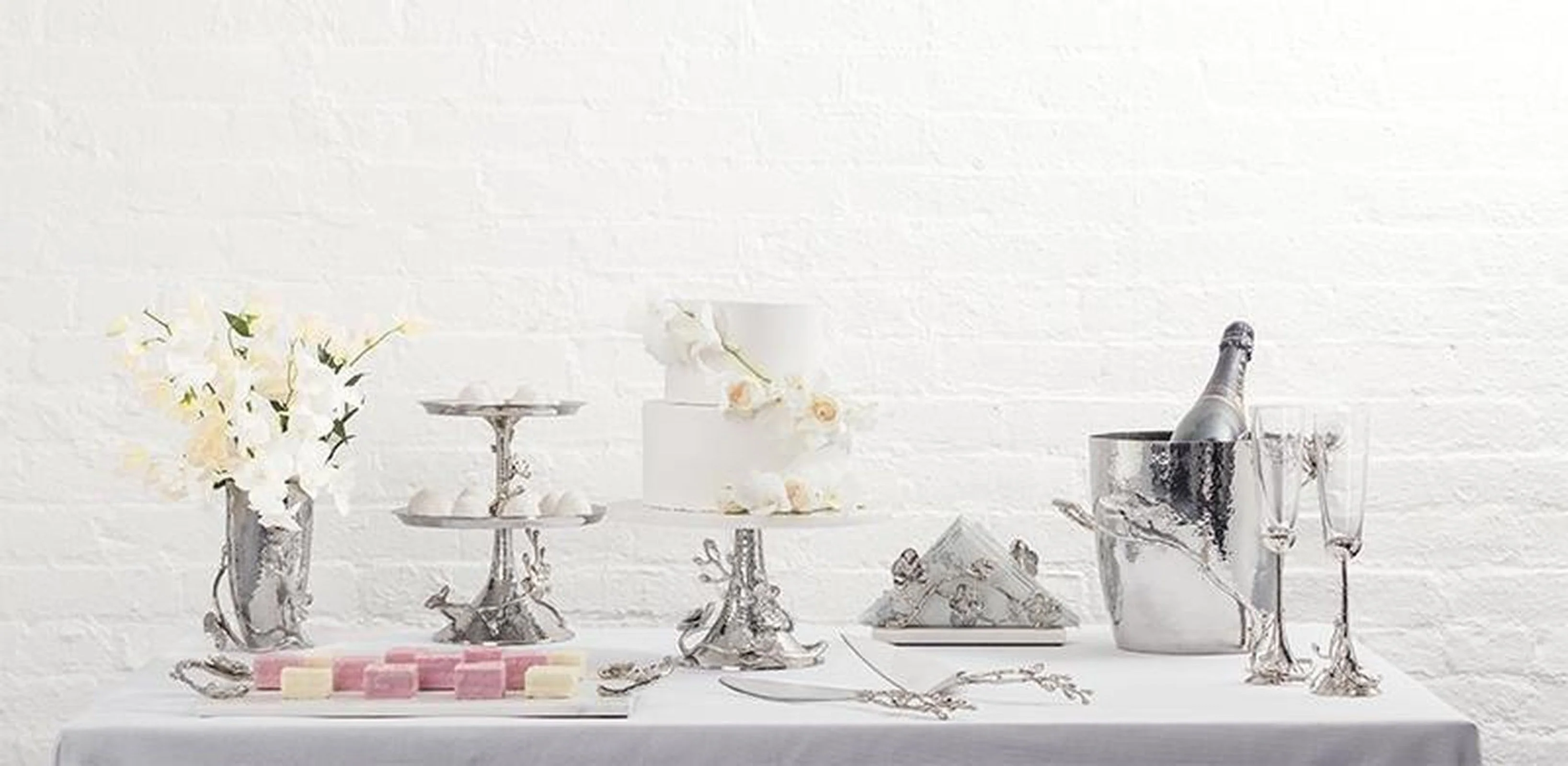 Michael Aram White Orchid Champagne Bucket - Image 2