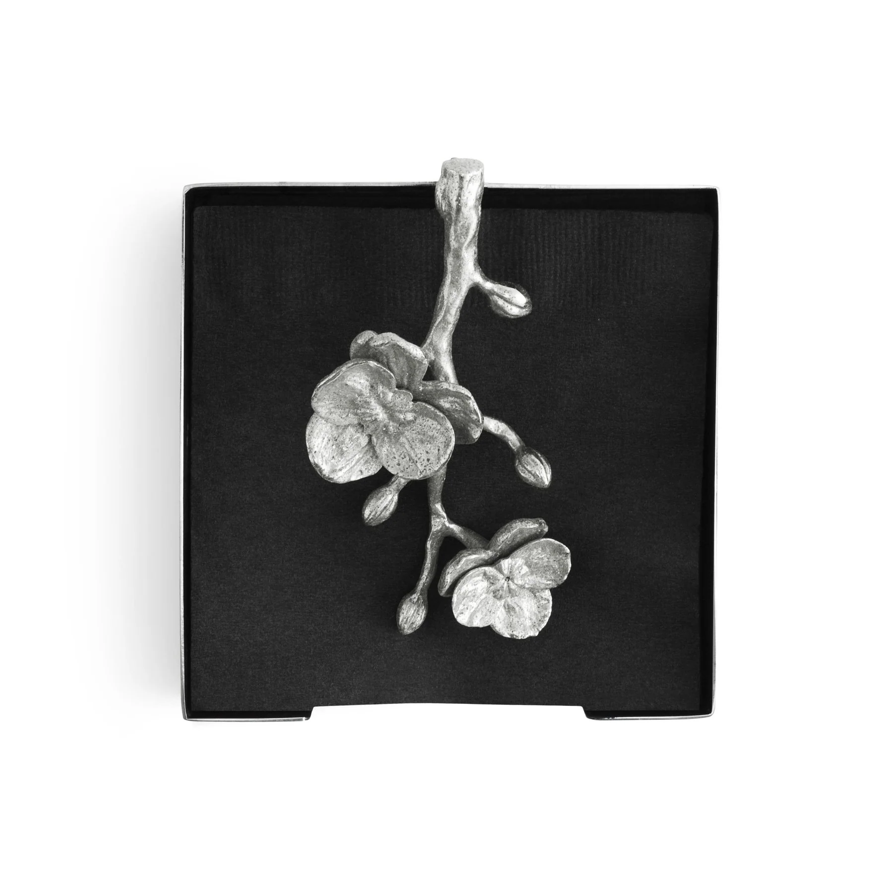 Michael Aram White Orchid Cocktail Napkin Holder - Image 2