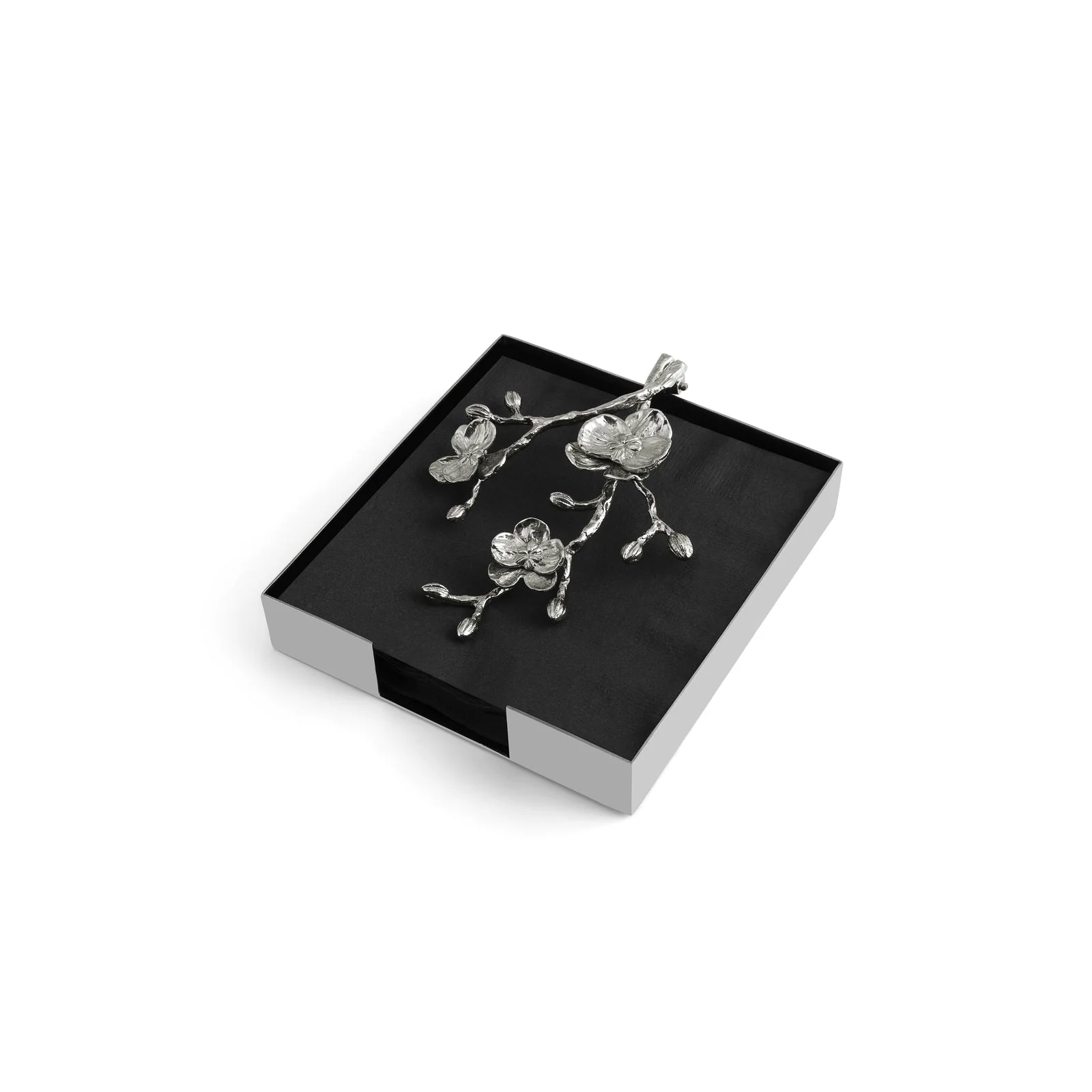 Michael Aram White Orchid Dinner Napkin Holder - Image 3
