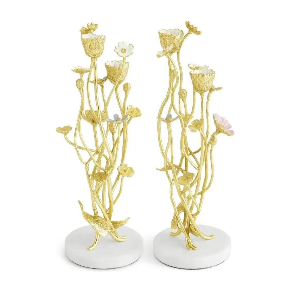 Michael Aram Wildflowers Candleholders (Set of 2) - Image 7