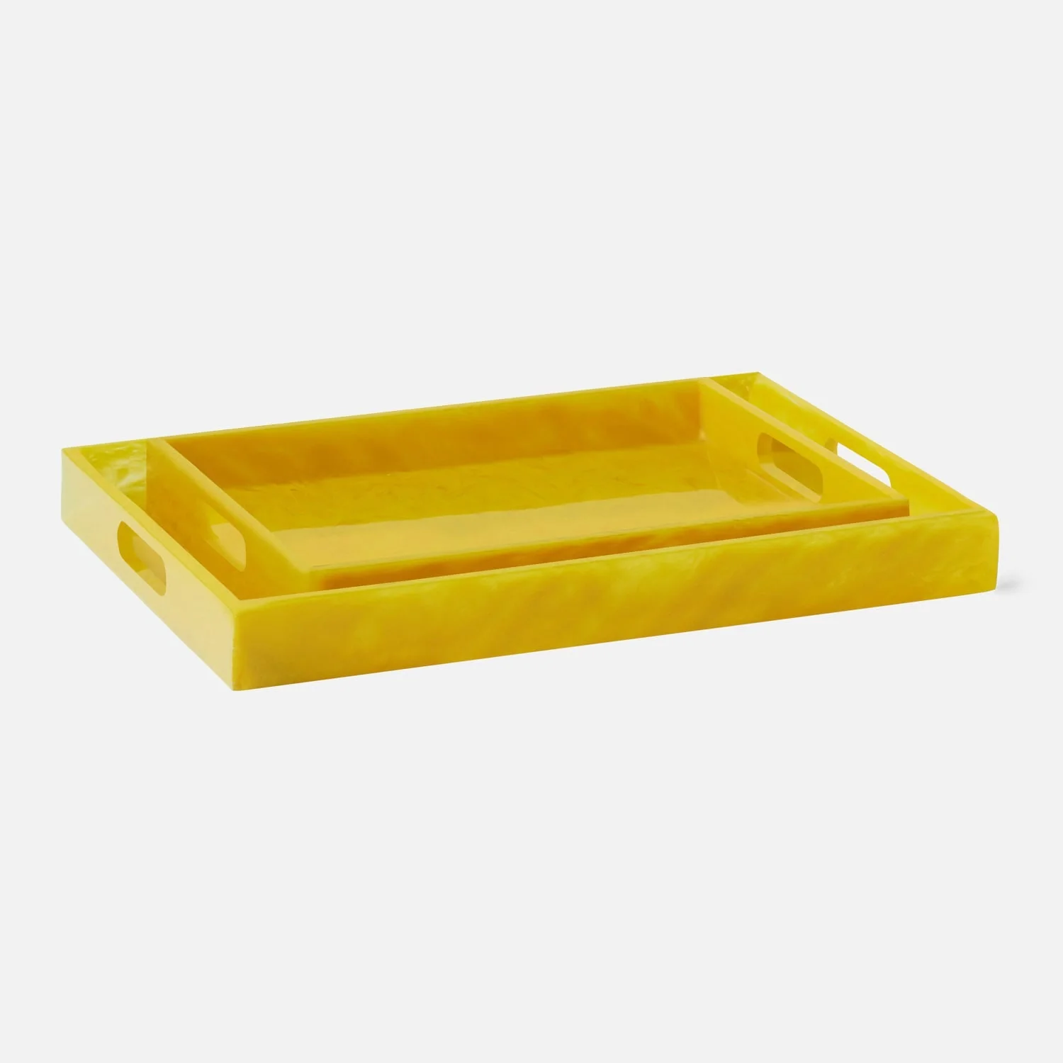 Milan Resin Tray - Set of 2 - Image 4
