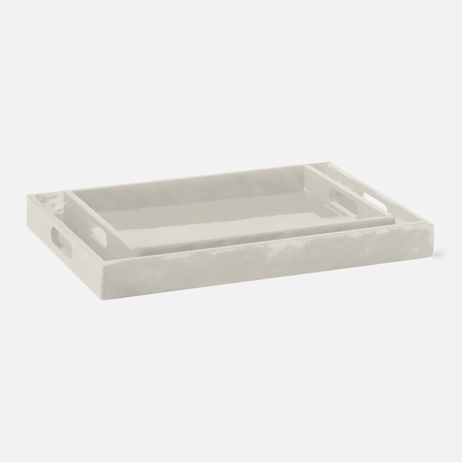 Milan Resin Tray - Set of 2 - Image 8