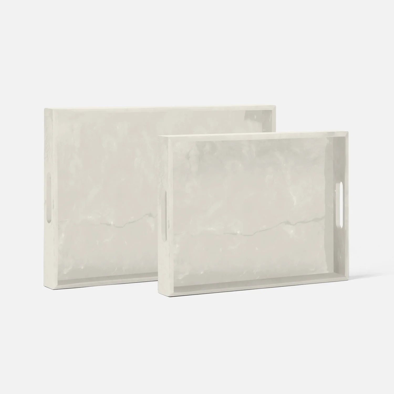 Milan Resin Tray - Set of 2 - Image 9