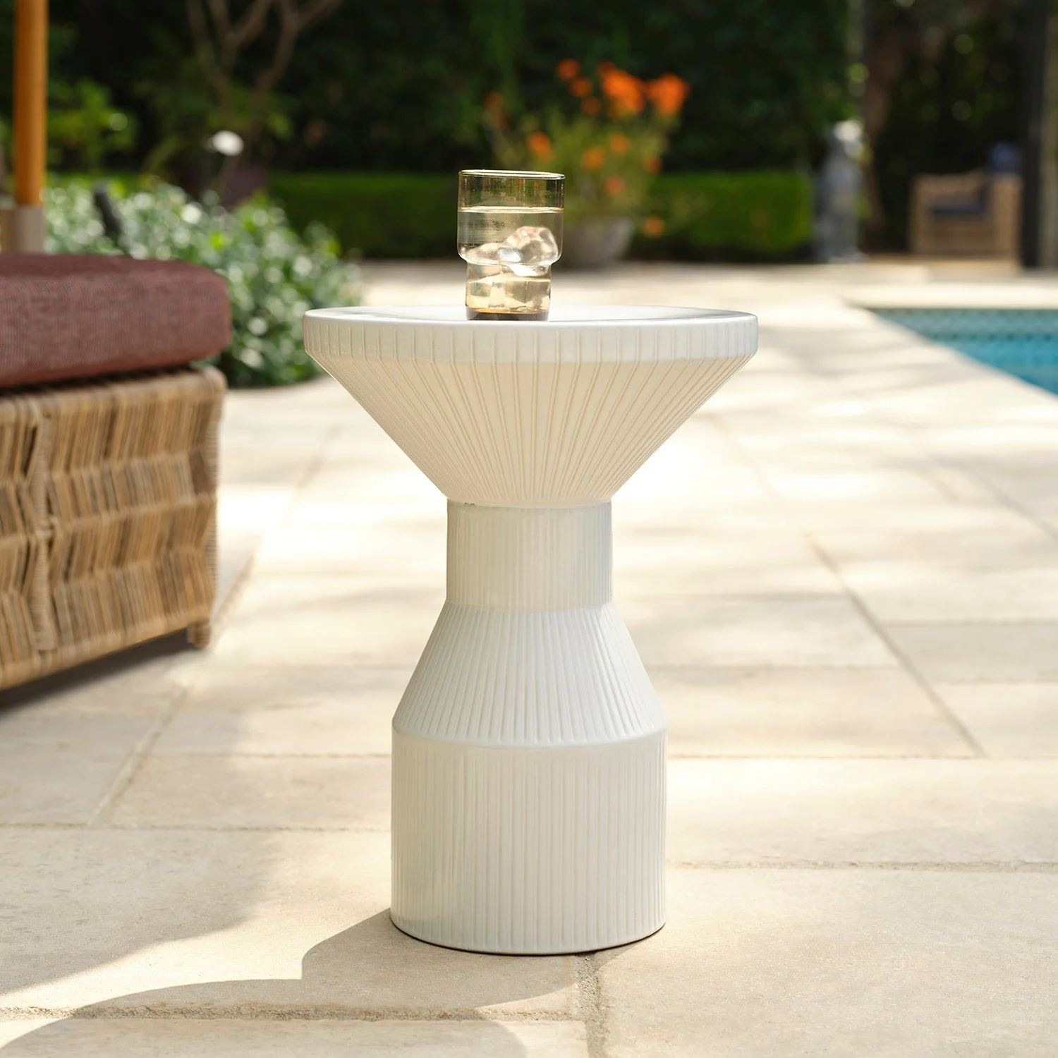 Mindy Outdoor Drink Table - Image 2