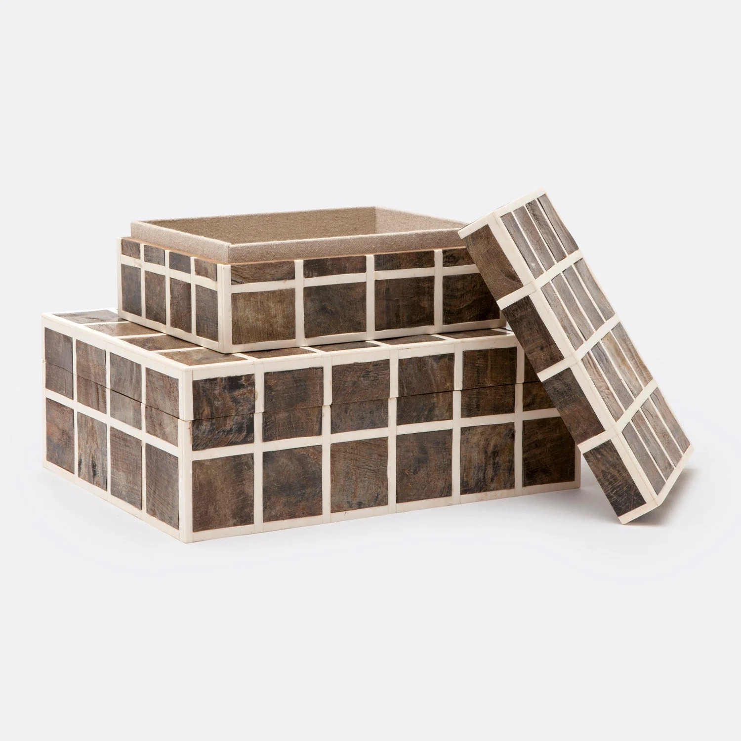 Nara Decorative Horn Box - Set of 2 - Image 4
