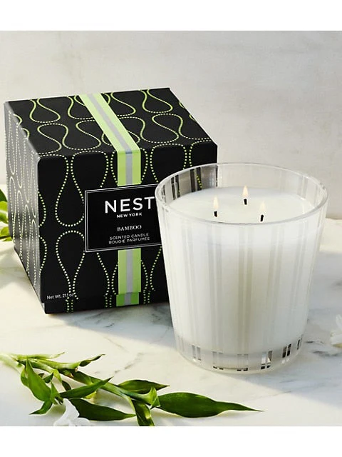Nest Bamboo 3-Wick Candle - Image 3
