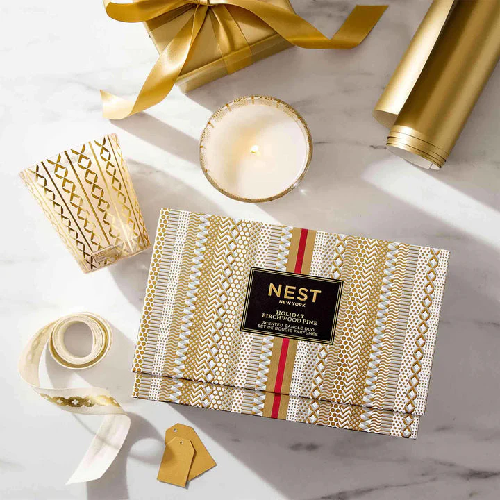 Nest Holiday & Birchwood Pine Candle Duo - Image 2