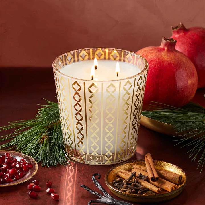 Nest Holiday 3-Wick Candle - Image 2