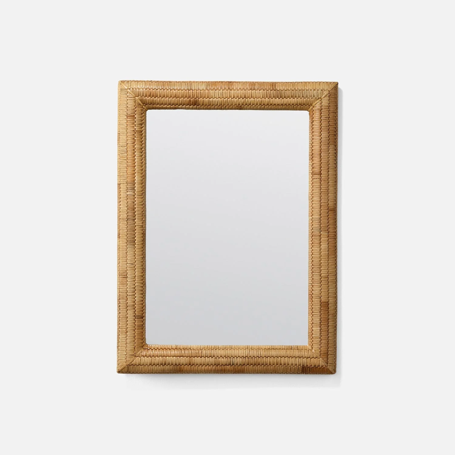 Neya Rectangular Rattan Mirror - Image 2