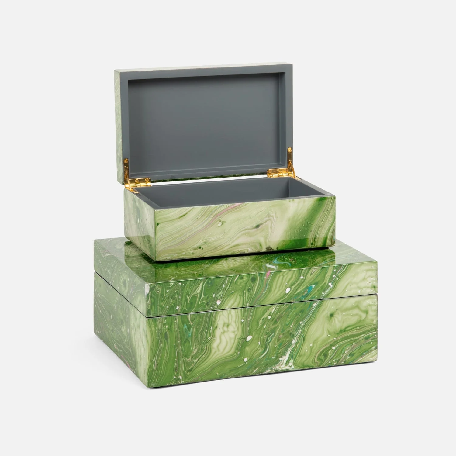 Noelle Resin Box - Set of 2 - Image 4