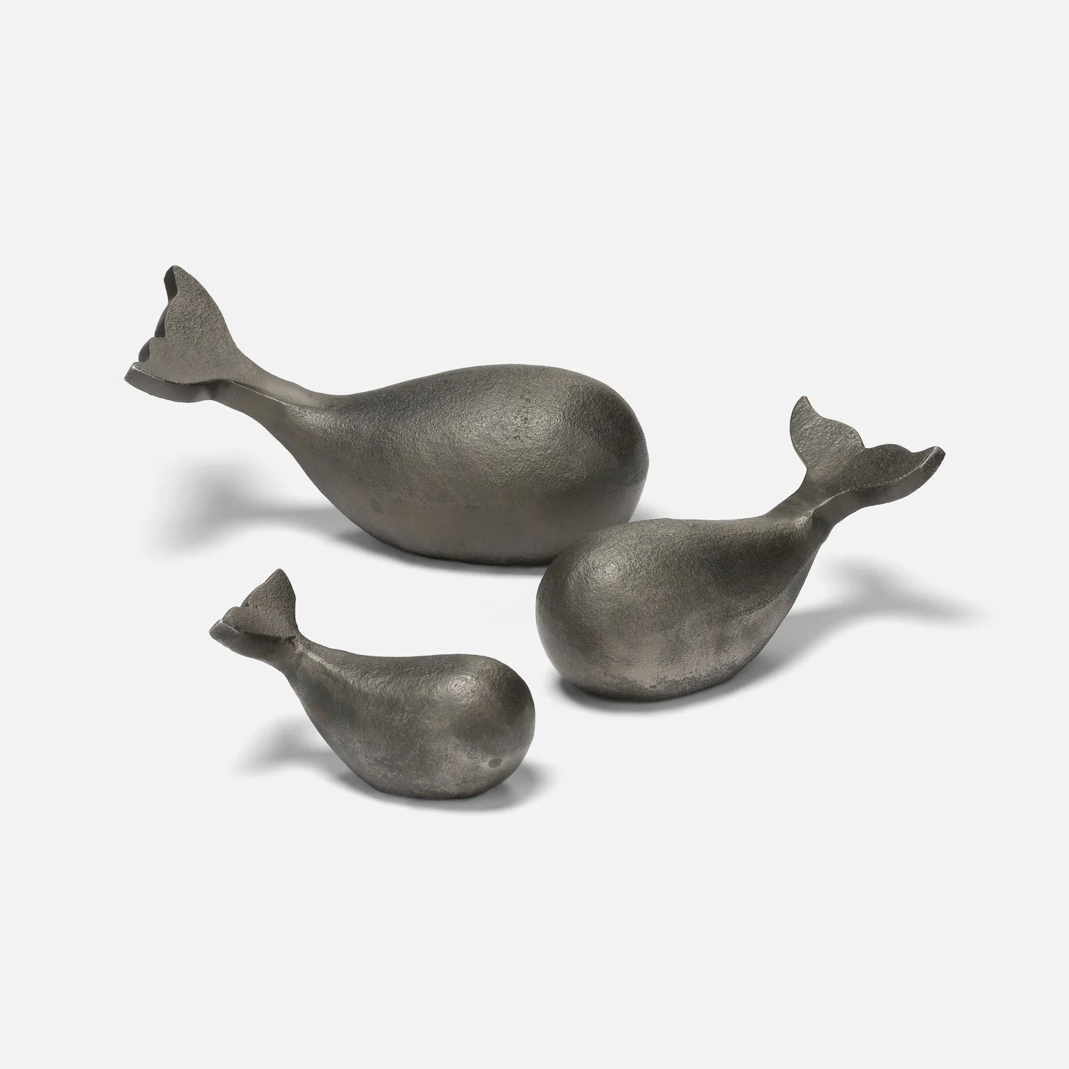 Norris Whale Sculpture - Set of 3 - Image 4
