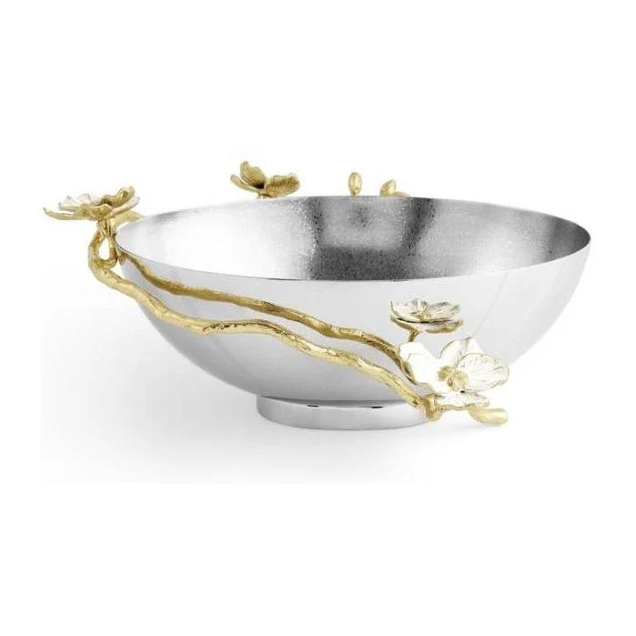 Michael Aram Orchid Low Oval Bowl - Image 2