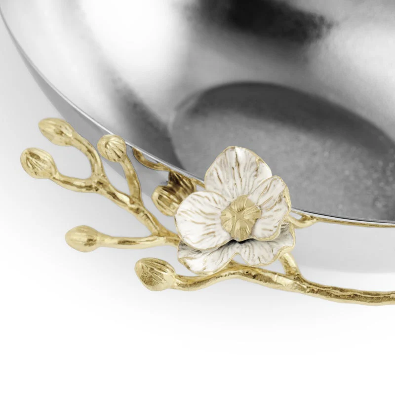 Michael Aram Orchid Low Oval Bowl - Image 4