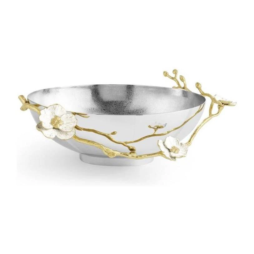 Michael Aram Orchid Low Oval Bowl - Image 6